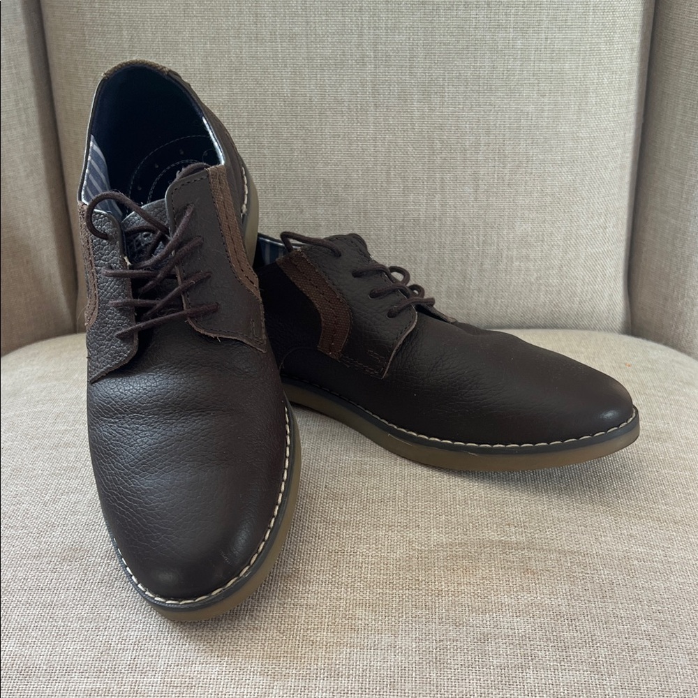 Sperry Dark Brown Leather Oxfords